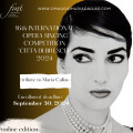 16° International Singing Competition in memory of Maria Callas