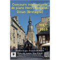 Henri Kowalski piano competition-Dinan (Brittany)