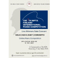 The 7th WPTA Finland International Piano Competition 2025