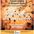 38ème édition du Concours Musiques d'Ensemble de la FNAPEC