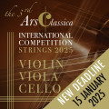 ArsClassica International Competition Strings 2025