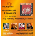 International Rhodius Academy for Double Bass 2025 -Masterclass