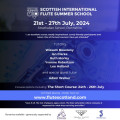 Scottish International Flute Summer School 2024