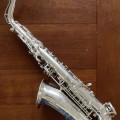 Selmer Series III Jubilee Alto Saxophone, Silver Plated, , ,