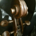 1890s cello by J. Thibouville-Lamy in maroon Gewa carbon fibre case with Neudorfer bow., ,