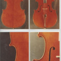 Guy Rabut New York 1984 full size cello with 2 bows and silver BAM case, ,