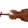Violin has etiquette with the inscription "EUGENIO PRAGA Premiado con Medaglia Fece in 1893, , ,