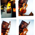 about 100 years old double bass stolen in Prague, , ,