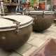 Antique Barok Charles MAHILLON Timpani set of 2 (67 cm and 76 cm), , , ,