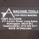 Tony Allcock Profiler Machine for bassoon reeds, , , , , ,