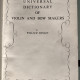 Universal Dictionary of Violin and Bow Makers by William HENLEY – Fine copy of first edition (1973), ,
