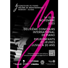 Concours de piano Hélène de Montgeroult,  Romont, Suisse