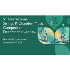 5th International Strings & Chamber Music Competition