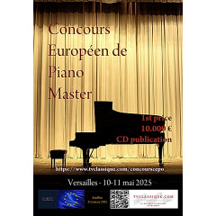 Concours Européen de Piano Master