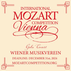 International Mozart Competition Vienna 2024