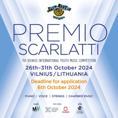 Vilnius International Youth Music Competition Premio Scarlatti