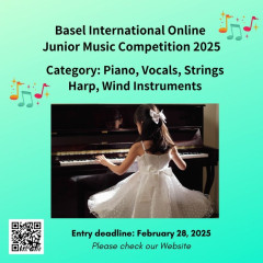 Basel International Online Junior Music Competition 2025