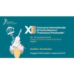 13th Francesco Provenzale International Baroque Singing Competion