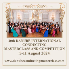 20th Danube International Conducting Masterclass and Competition