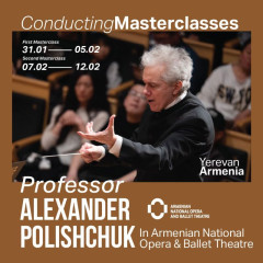 Conducting Workshop of Professor Alexander Polishchuk in Yerevan