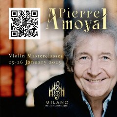 Pierre Amoyal Violin Masterclass in Milano