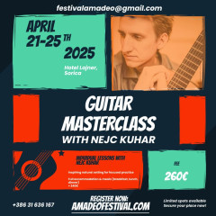 Guitar Masterclass with Nejc Kuhar