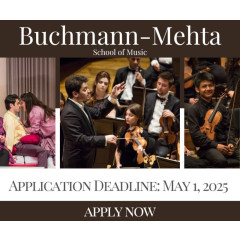 Buchmann-Mehta School of Music International Program