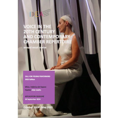Voice in the 20th Century and Contemporary Chamber Repertoire