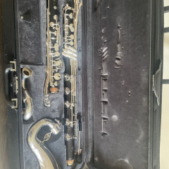 Buffet Prestige Bass Clarinet, to low C,