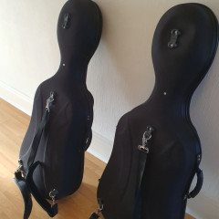 Caswell 3/4 semi-rigid cello cases,