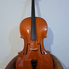 bellissimo violoncello del liutaio piemontese DARIO VERNE' anno 1990,