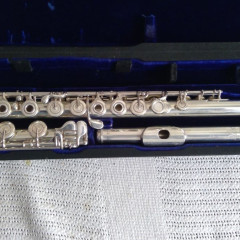 David Wimberly all silver flute,