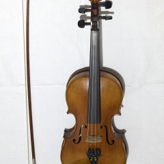 Violin built in Mirecourt early 20th century,