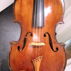 Superb italian viola ca. 1780    41.7cm,
