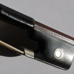 Finest and rare cello master bow by Philipp Paul Nürnberger (ca. 1915) with authenticity certificate,