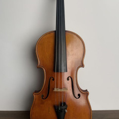 A fantastic violin, labeled Joannes Franciscus Pressenda.,