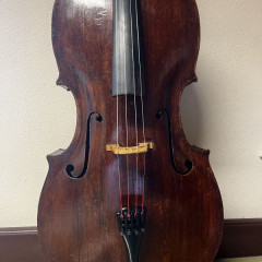 Cello german 1750 Label M. Goffriller,