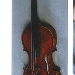 Modern Italian Violin by Richard Alexander and two bows by Vuillaume and Pfretzschner,