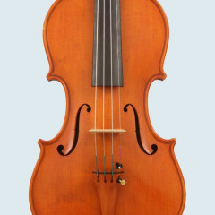 Violin Paolo De Barbieri 1928 Genova #107 in mint conditions with original pegs and tailpiece,