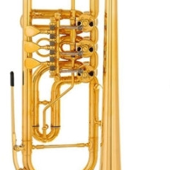 Bb - Trumpet, Schagerl Wien, serial number SCS 10303,