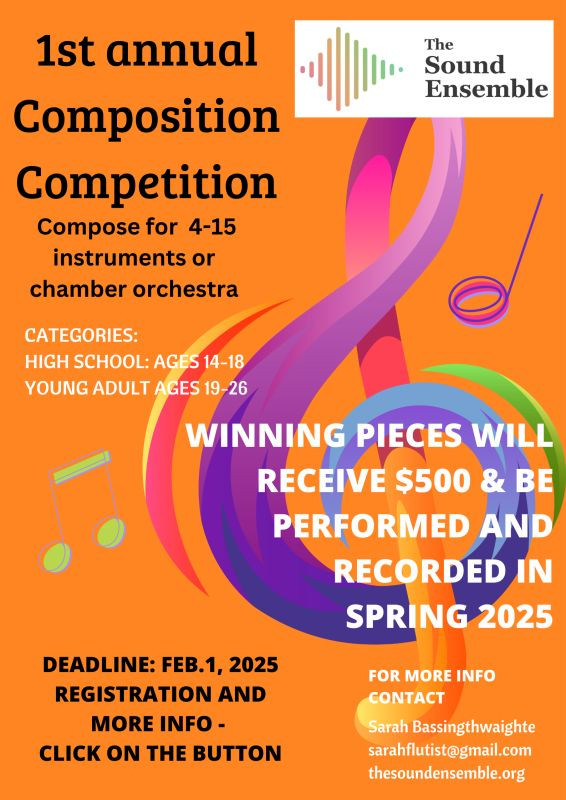 Competition: The Sound Ensemble International Composition Competition